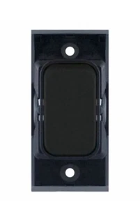 30 x SELECTRIC SGRID360 10/13/20A Módulo Interruptor 1 Vía Negro Mate/Negro Inserto (7 - Imagen 1 de 5
