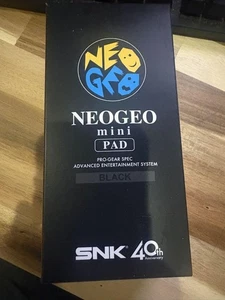 NEOGEO Mini Controller Black Unopened Vintage NEOGEO CD Style Gamepad - Picture 1 of 2