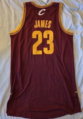 Lebron James Authentic Cleveland Cavaliers Road Jersey - Image 1 of 4