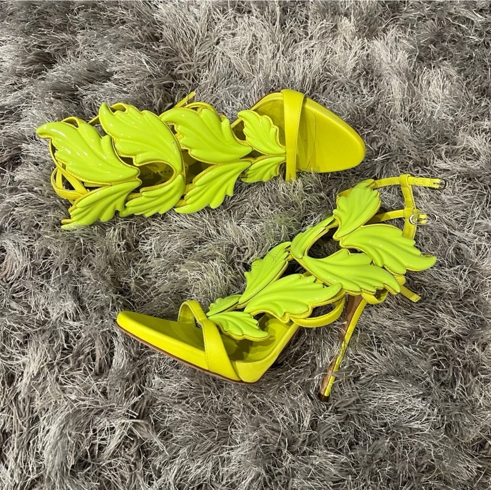 AUTÉNTICOS GIUSEPPE ZANOTTI cruel tacones neón Foto 1 de 4