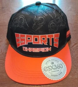 ESPORTS CHAMPION Boys Kids Gaming Hat Cap Snapback Gaming Gear - Picture 1 of 7