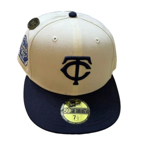 Gorra Hat Club Exclusiva Minnesota Twins 40 Aniversario Parche Lateral 7 1/2 - Imagen 1 de 17
