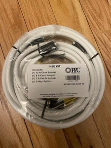 Coax Jumper, Cat 5e Jumper, 2-way Splitter - Picture 1 of 1