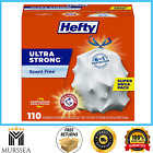 Hefty Ultra Strong Tall Kitchen Trash Bags , Unscented , 13 Gallon , 110 Count