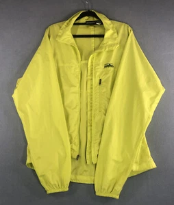 Patagonia Mens Neon Yellow Long Sleeve Full-Zip Windbreaker Jacket Medium - Bild 1 von 7