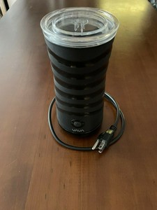VAVA Black Liquid Heater Electric Milk Frother Foam Maker Coffee Espresso Latte