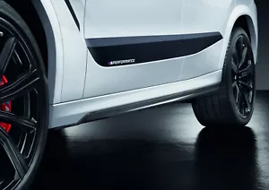 Genuine BMW M Perf side skirts - set L+R Fits G06 51192469972/973-factory2nd - Picture 1 of 13
