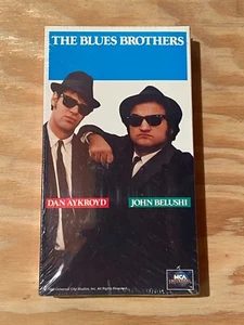 The Blues Brothers VHS SEALED Watermarks MCA Dan Aykroyd John Belushi 1990 Vtg - Picture 1 of 8