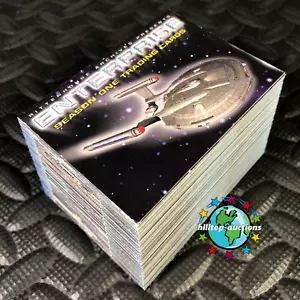 2002 STAR TREK ENTERPRISE SEASON 1 KOMPLETTES 81-KARTEN-BASISSET RITTENHOUSE *LESEN!* - Bild 1 von 1