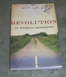 REVOLUTION IN WORLD MISSIONS by K.P. Yohannan Large Trade Paperback - Signed - Picture 1 of 9