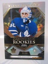 2022-23 BLACK DIAMOND ROOKIE DIAMOND RELIC STONE ERIK KALLGREN RC #91/99