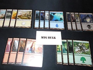 20 Basic Land - 1x of each art - Zendikar - NM/SP - Magic the Gathering MTG FTG - Picture 1 of 2