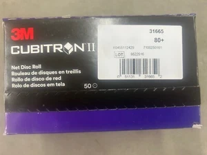 3M Cubitron II Net Disc Roll 31665, 80+, 50 Discs/Roll - Picture 1 of 4