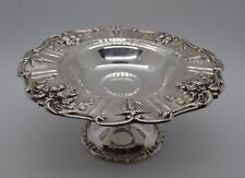 Reed & Barton Francis I Sterling Silver Short Compote X566 - 7" X 3 1/4" - 239g