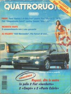 Quattroruote n. 490 Agosto 1996 - Ford Galaxy 2.0 Ghia Pro, Fiat Ulysse 2.1 T... - Picture 1 of 1