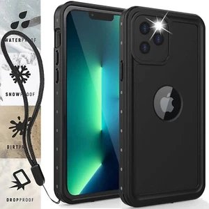 Life Waterproof Shock Dust Proof Case Cover iPhone 13 12 11 14 15 16 Pro Max XR - Picture 1 of 35