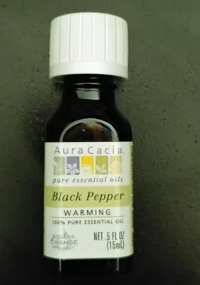Aura Cacia Black Pepper Essential Oil 0.5 fl. oz. - Image 1 of 4