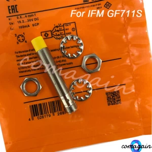 19.2-30VDC 0.5mm-4mm 100mA PNP Safety Inductive Proximity Sensor For IFM GF711S - Picture 1 of 8