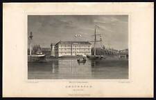 Antique Print-AMSTERDAM-NAVY BUILDING-MARINE-NETHERLANDS-Terwen-Oeder-1863