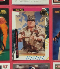 GENERAL SCHWARZKOPF / Chris Farley - Saturday Night Live 1992 Star Pics Card #98