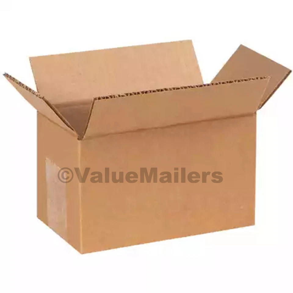 25 6x4x3 Cardboard Packing Mailing Moving Shipping Boxes Corrugated Box Cartons - Image 1 of 1