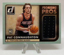 2015 Panini Donruss Promising Pros Jumbo Swatches /149 Pat Connaughton Rookie RC
