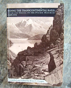 Riding The Transcontinental Rails ~2005 PB~ Bruce Cooper Western RR Train Illust - Bild 1 von 21
