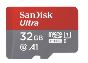 SanDisk Ultra 32 Go Classe 10 UHS-I microSDHC Carte Mémoire - Zdjęcie 1 z 1