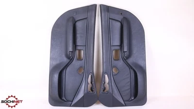 Painéis de porta 1996-2002 BMW Z3 conversível Roadster FÁBRICA PRETO MOTORISTA PASSAGEIRO - Imagem 1 de 4
