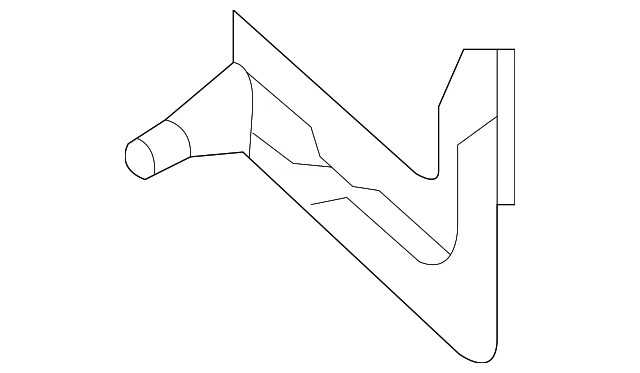 Protector de barro genuino Nissan Pathfinder 2013-2020 63850-3KL1B Foto 1 de 2