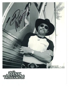 Hank Williams Jr. Signed Autographed 8 x 10 Photo Country Music Singer A - Picture 1 of 1