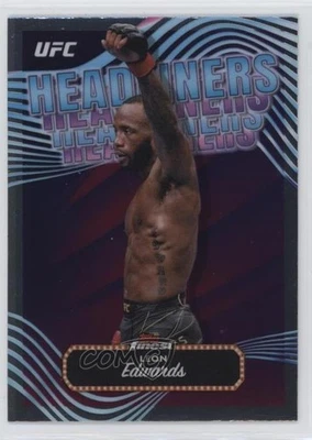 2024 Topps Finest UFC Headliners Leon Edwards #HDL-4 - Image 1 of 2