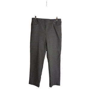Pantalones al tobillo Chico para mujer cintura alta texturizados tejido ponte talla 12 regular multi - Imagen 1 de 9