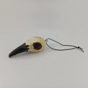 Raven Skull Ornament - Gothic / Halloween / Skeletal - Picture 1 of 4