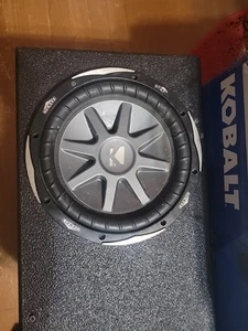 ALTAVOZ SUBWOOFER KICKER 10" COMP RT OEM & CAJA DE COMPETICIÓN PROFESIONAL - Imagen 1 de 5