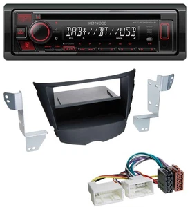 Kenwood MP3 CD USB Bluetooth DAB Autoradio für Hyundai Veloster (ab 2011) - Bild 1 von 6