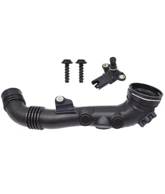 Manguera intercooler tubo de admisión de aire BMW 135i 335i 2011-2013 negra 13717 615026  Foto 1 de 4