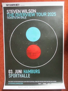 ORIGINAL Konzertplakat STEVEN WILSON Concert Poster THE OVERVIEW Tour HAMBURG - Bild 1 von 1