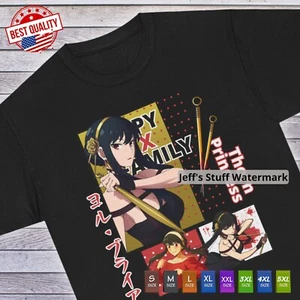 Waifu Girl Yor Forger T Shirt Spy X Family Anime Japanese Tee Manga Cosplay - Picture 1 of 13