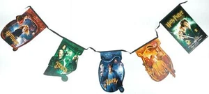 Harry Potter Store Display Banner Promo Chamber Secrets UK DVD Flags Vintage New - Picture 1 of 9