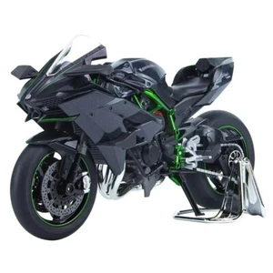 1:9 Kawasaki H2R Ninja Alloy Diecast Motorcycle Model Toy With Sounds and Lights - Picture 1 of 6