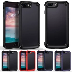 For Apple iPhone 7 / 8 Plus Slim Dual Layer Shockproof Rugged Phone Case Cover - Picture 1 of 48