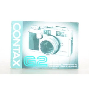 Contax G2 Manual / Instructions / User Guide / GERMAN - Picture 1 of 2