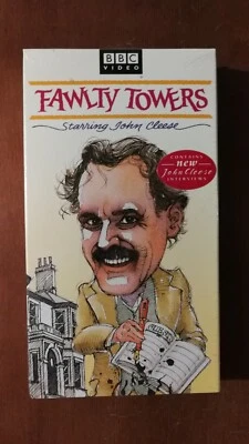 FAWLTY TOWERS (VHS) JOHN CLEESE - BRAND NEW FACTORY SEALED - Image 1 of 2