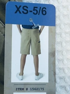 Original Weatherproof Vintage - NEW - Youth Boys XS - Khaki - Shorts - Youth 5/6 - Picture 1 of 9