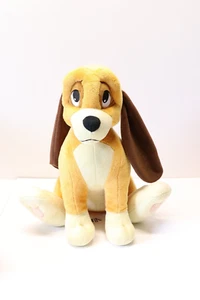 Disney Der Fuchs & der Hund Kupfer Plüschhund 13 Zoll klassisch Walt Disneyland Stuffie - Bild 1 von 8