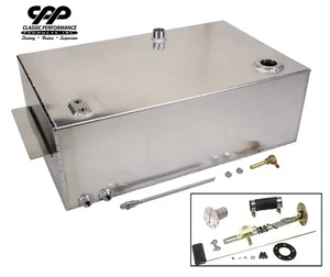 67 72 CHEVY C10 1/2 TON TRUCK 18 GALLON ALUMINUM FUEL GAS TANK WITH INSTALL KIT - Picture 1 of 7