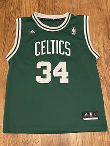 Adidas Boston Celtics #34 Paul Pierce Youth Basketball Jersey Large