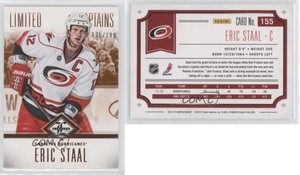 2012-13 Panini Limited Limited Captains /199 Eric Staal #155