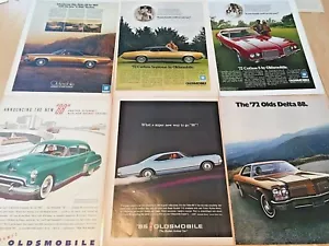 6 Oldtimer Zeitschriften Oldsmobile Autoanzeigen - Bild 1 von 5